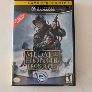 Nintendo GameCube Medal of Honor Frontline Complete Game Cube Video Game 🎮
